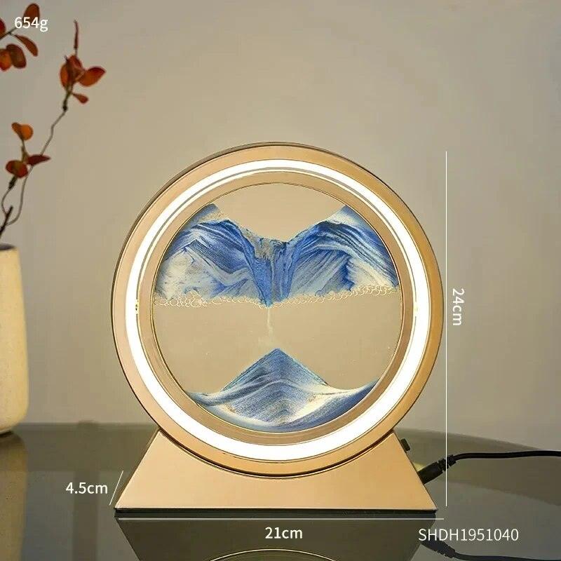 Sandscape with LED Showpiece