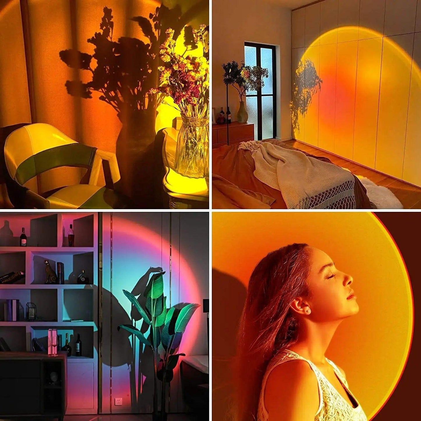 Sunset Lamp - 16 Colors in 1 with Remote