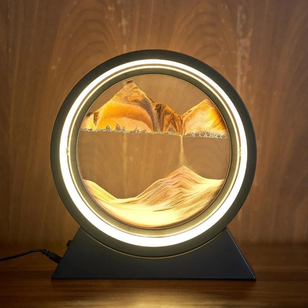 Sandscape with LED Showpiece