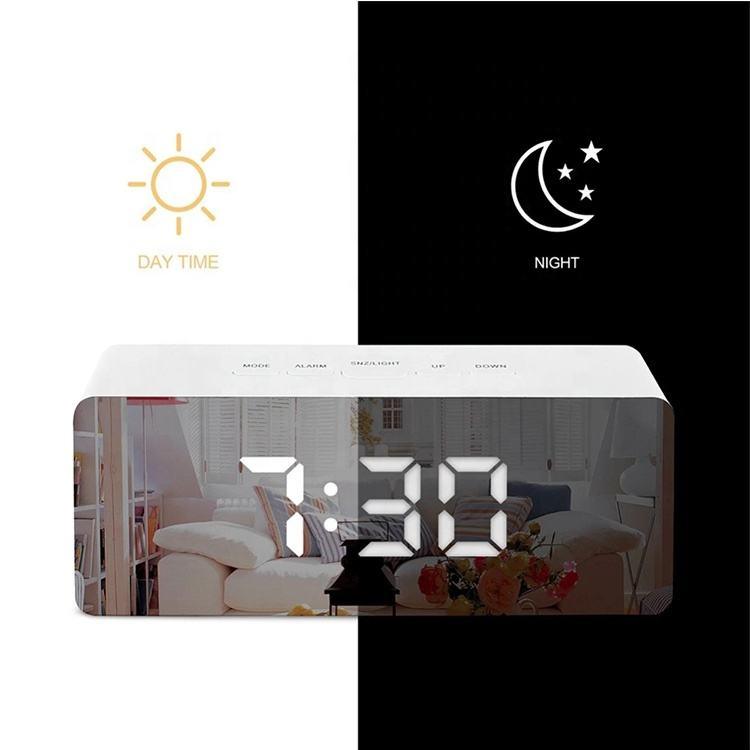 Mirror Desk Clock