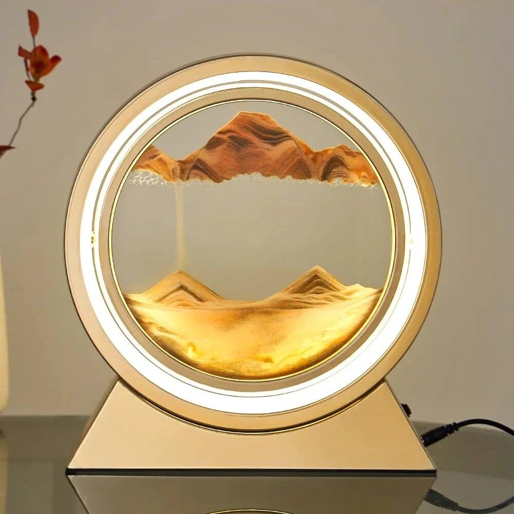 Sandscape with LED Showpiece