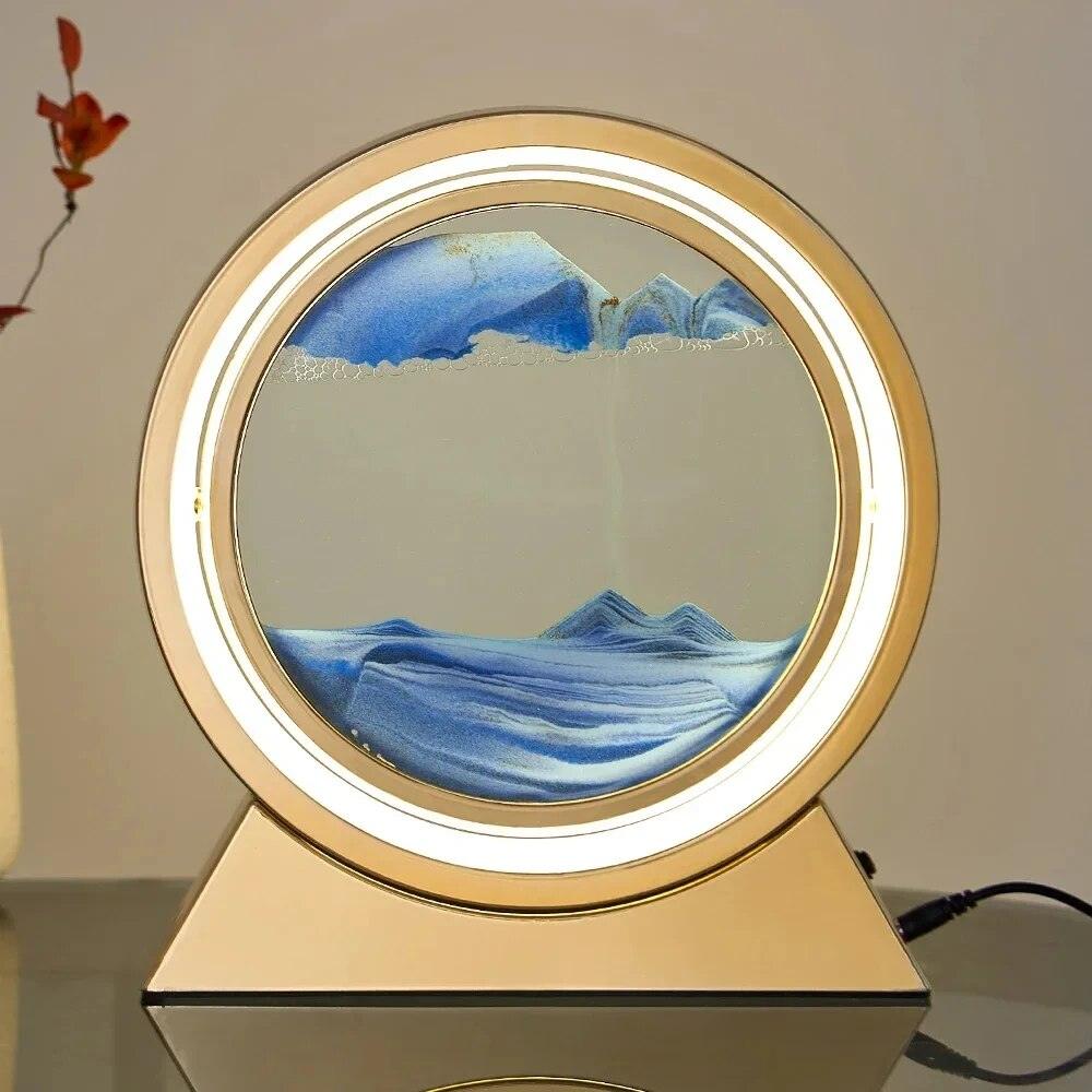 Sandscape with LED Showpiece