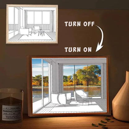 3D LED Light Creative Painting