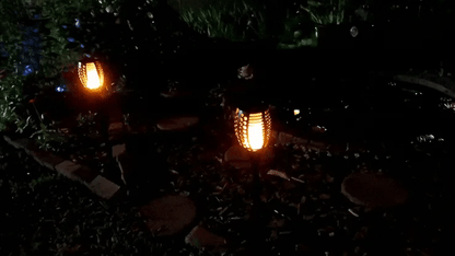 Solar Flame Flickering Lamp Waterproof