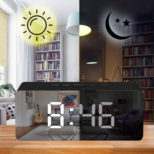 Mirror Desk Clock