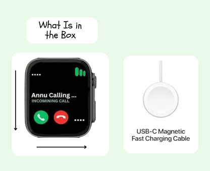 S9 Ultra Smart Watch Full Display +4 Strap free