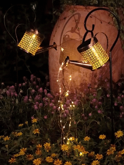 Solar Watering Can Lights