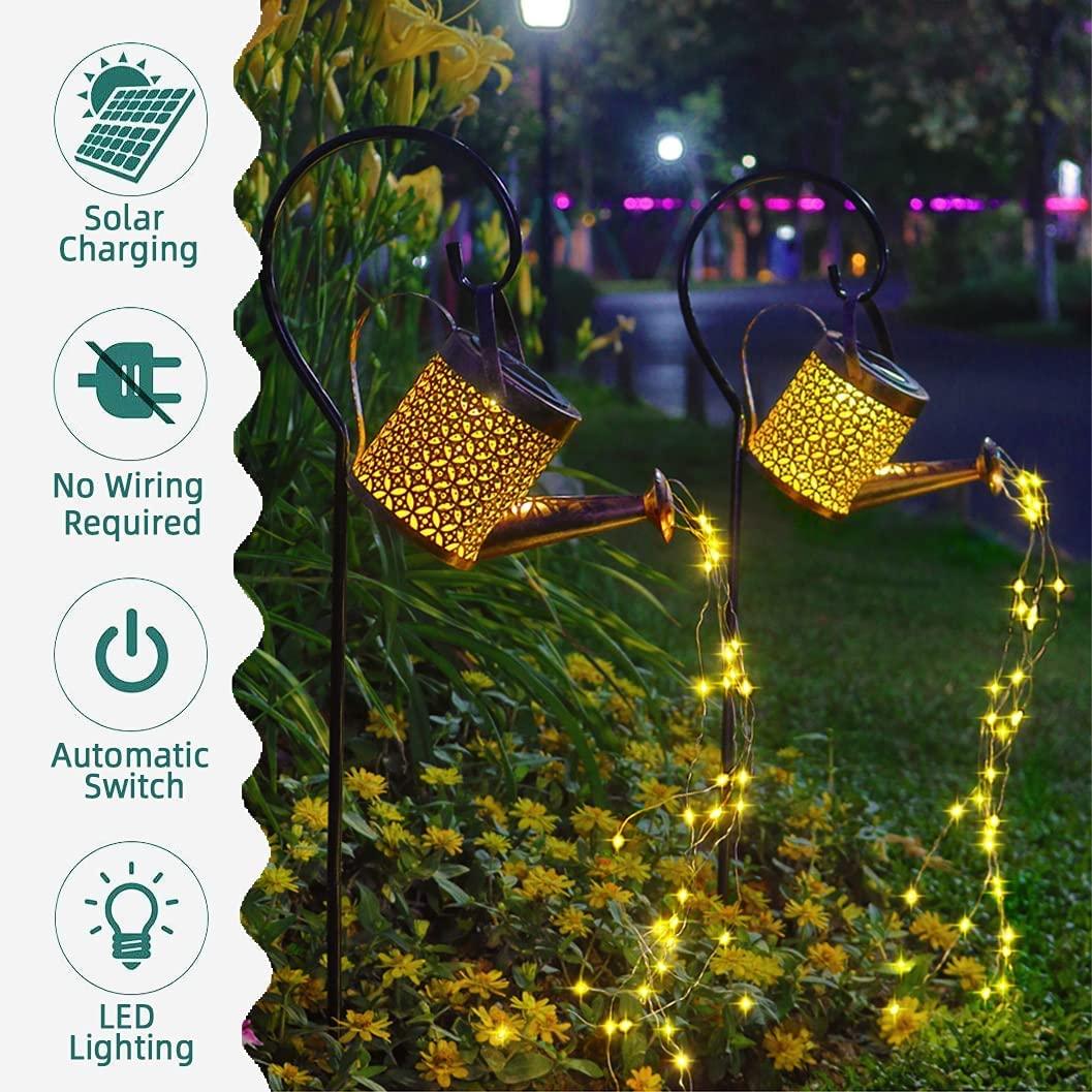 Solar Watering Can Lights