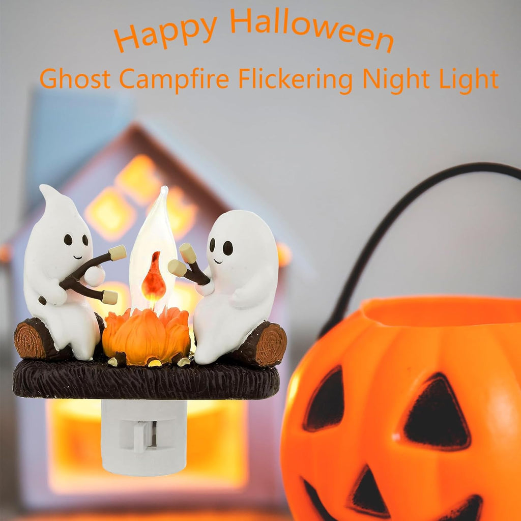 Ghost Campfire Nightlight