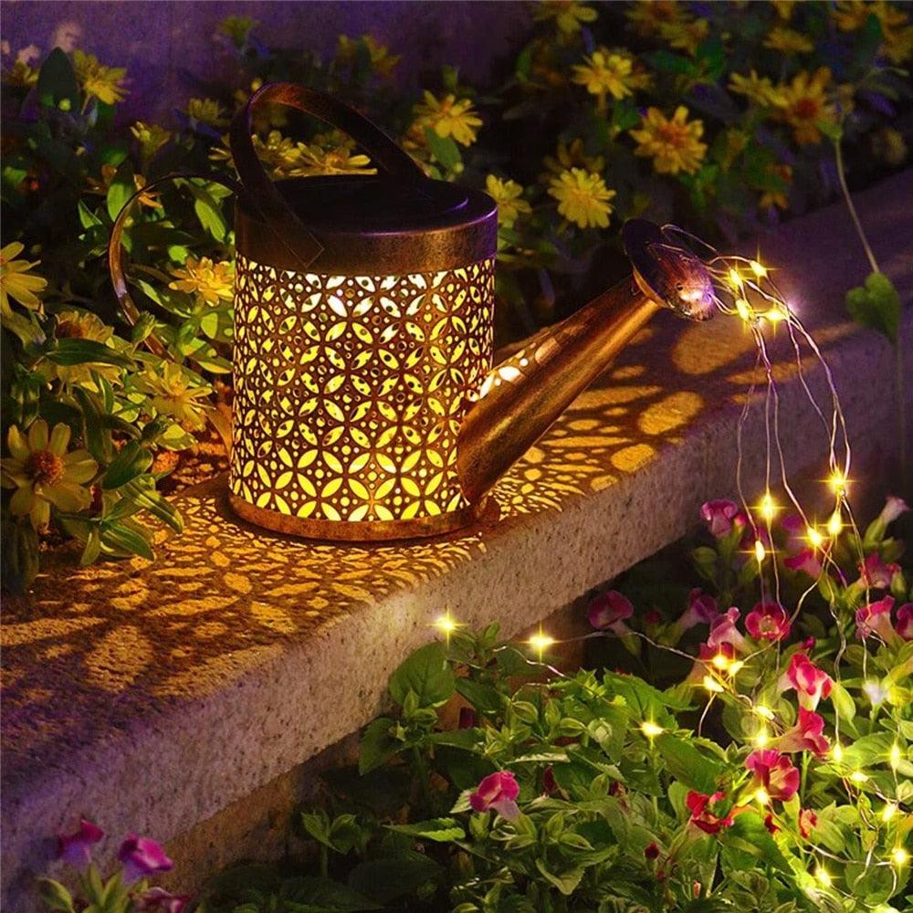Solar Watering Can Lights