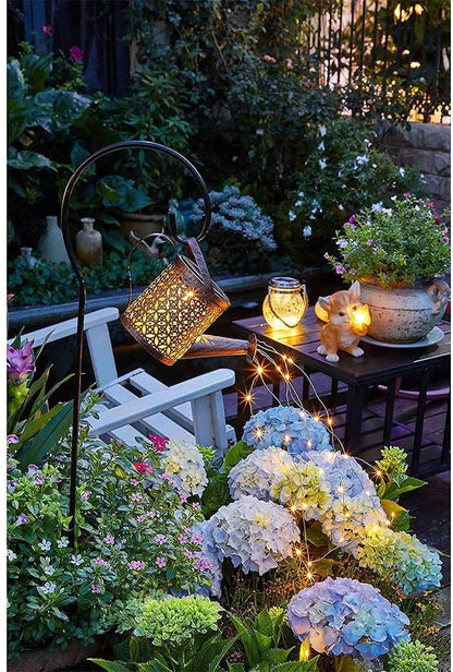 Solar Watering Can Lights