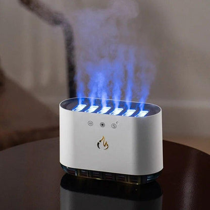 Dynamic Music Ultrasound Flame Humidifier