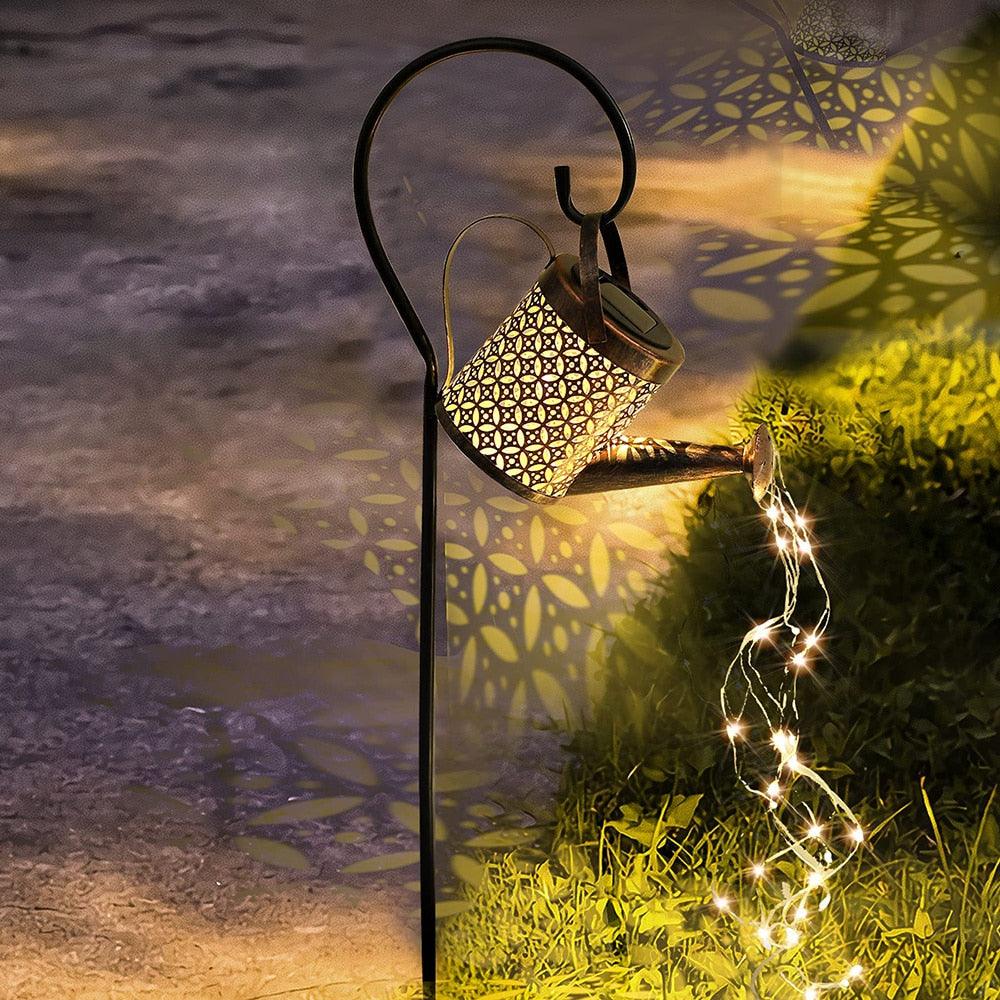 Solar Watering Can Lights