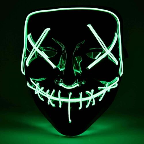 LED Halloween mask