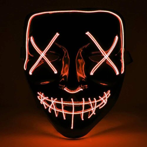LED Halloween mask