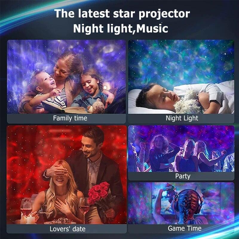 Starry Galaxy Projector