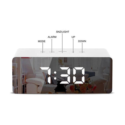 Mirror Desk Clock