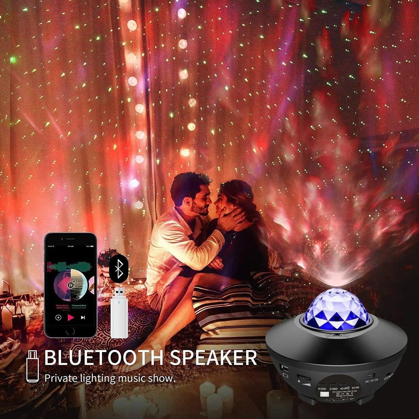 Starry Galaxy Projector