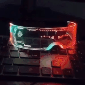 Cyberpunk Neon Glasses