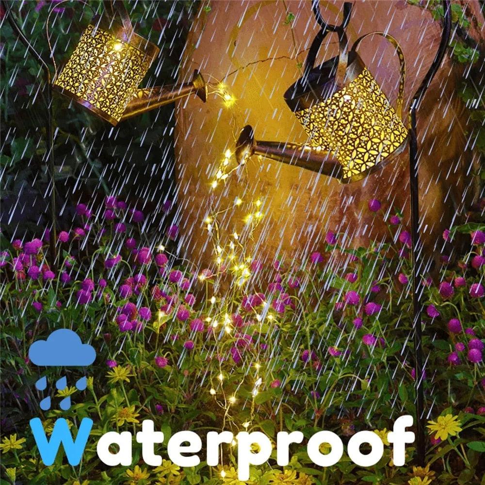 Solar Watering Can Lights