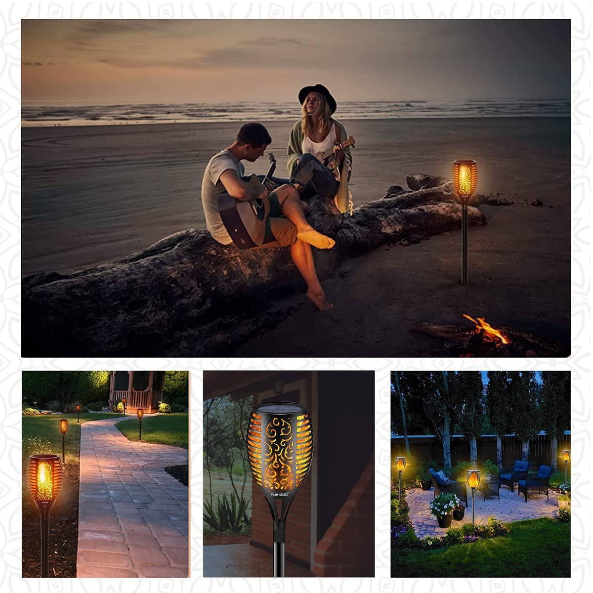 Solar Flame Flickering Lamp Waterproof