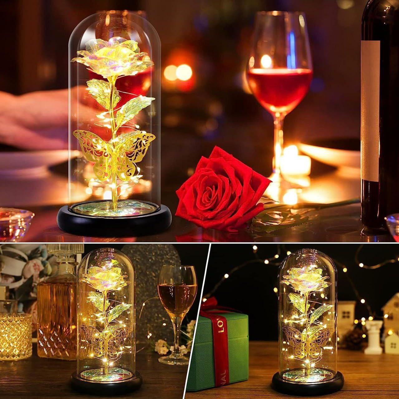 Beautiful Rose Lamp