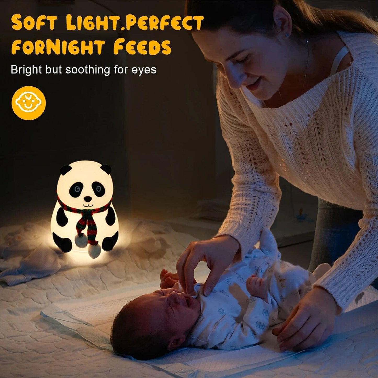 Panda Silicon Night Light