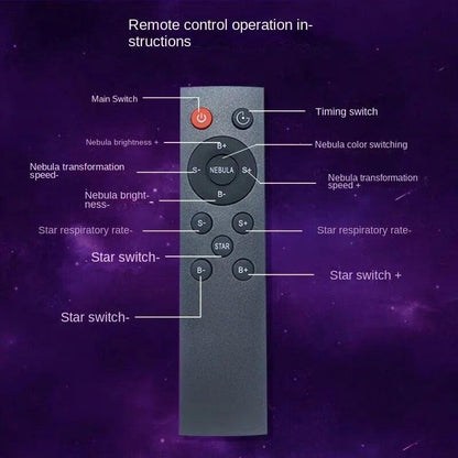 Astronaut Galaxy Projector Lamp
