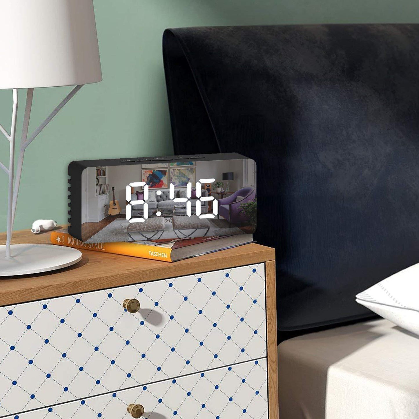 Mirror Desk Clock