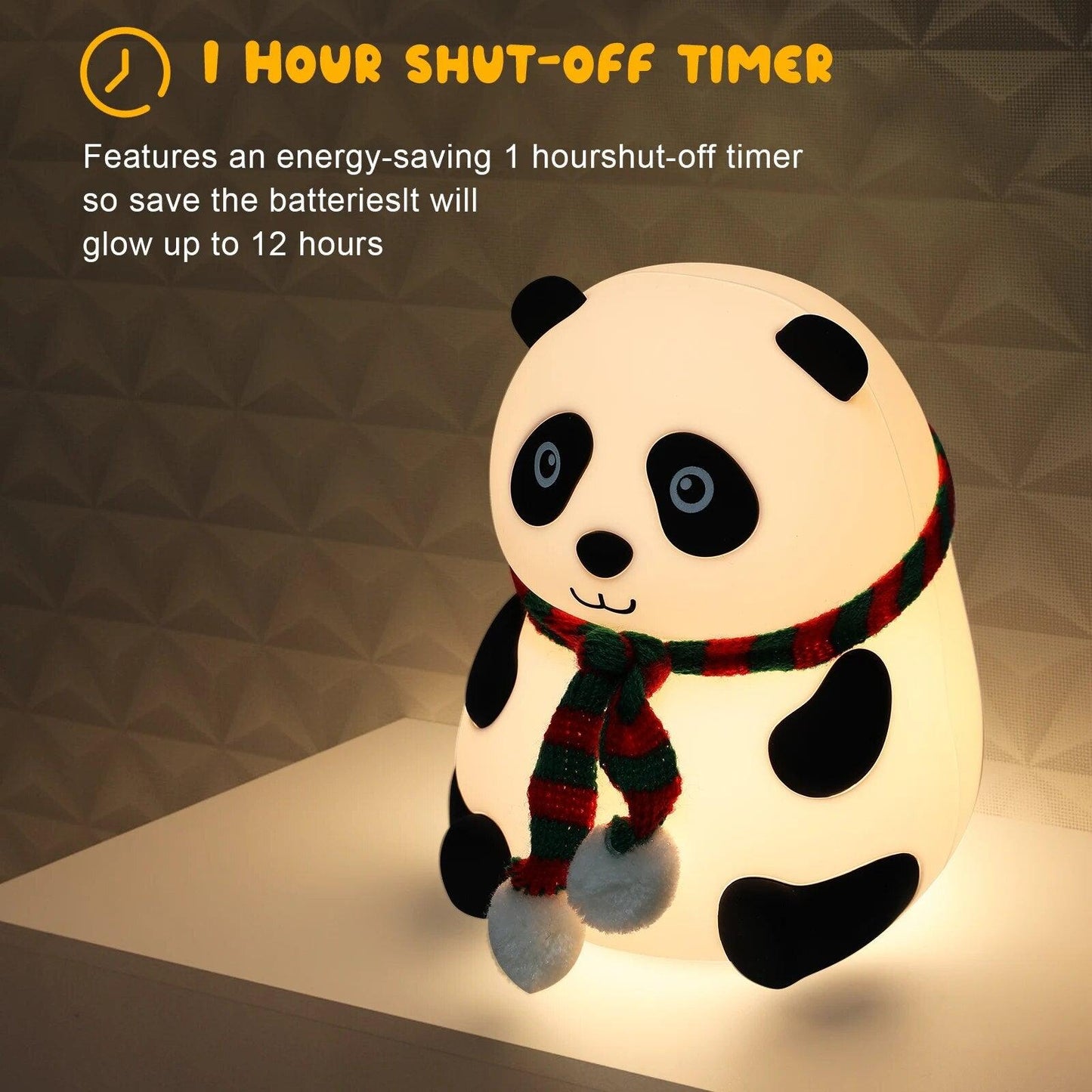 Panda Silicon Night Light